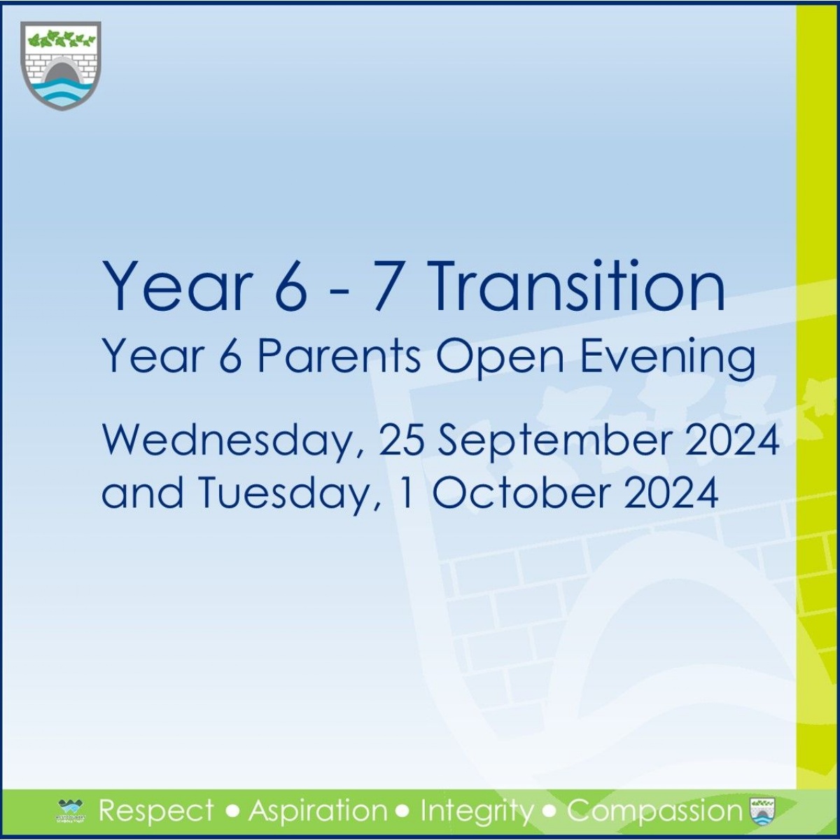 Ivybridge Community College - Year 6 Open Evening - Further Information